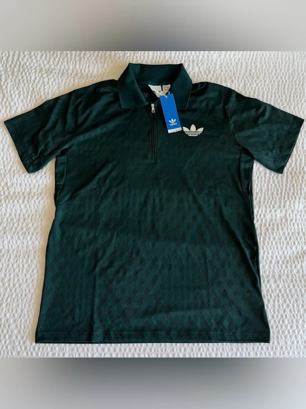 Adidas Club Tennis Climacool+ FreeLift Piqué Polo - JY4848 - Aurora Ivy - LARGE